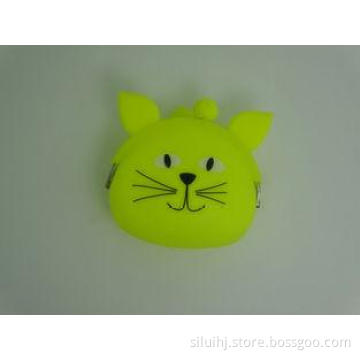 Eco-friendly Silicone Animal Coin Purse Non-toxic Coin Wall